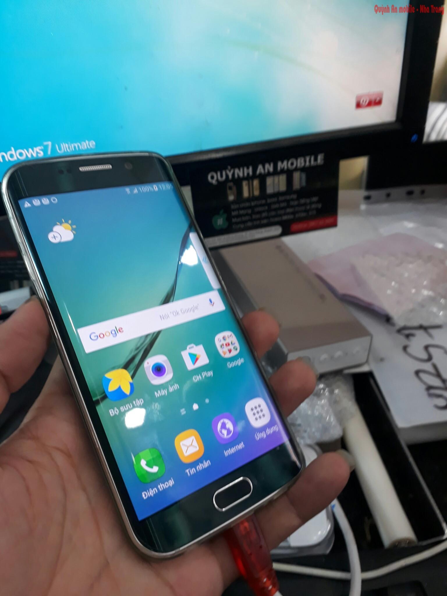 Máy Samsung galaxy S6 edge SC-04G xách tay về đã được nạp tiếng Việt sử dụng như máy quốc tế