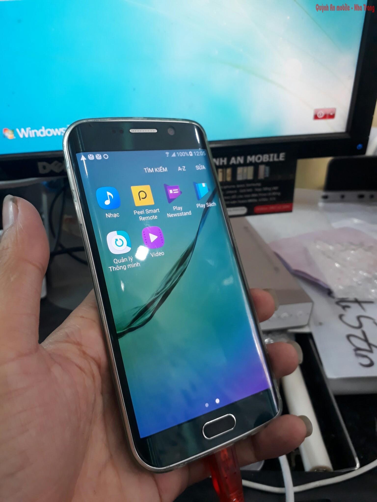 Máy Samsung galaxy S6 edge SC-04G xách tay về đã được nạp tiếng Việt sử dụng như máy quốc tế và được Việt hóa hoàn toàn