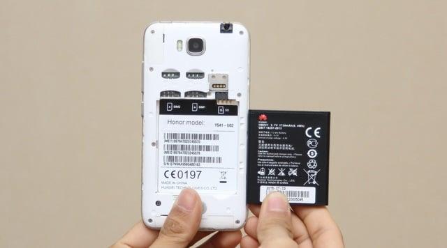 thay pin dien thoại huawei