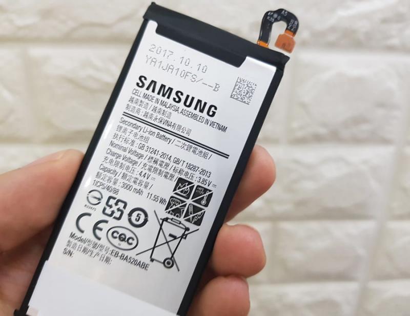 Thay pin samsung A5 2017 chất lượng