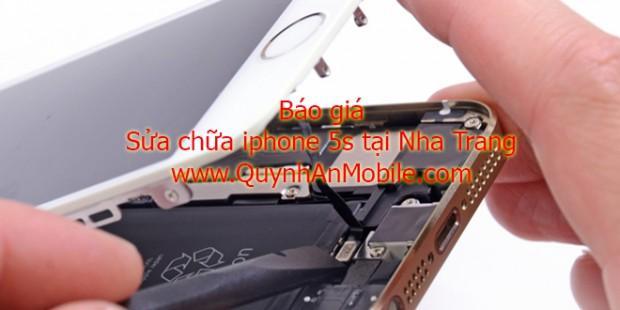 Báo giá sửa chữa iphone 5S tại Quỳnh An Mobile 10
