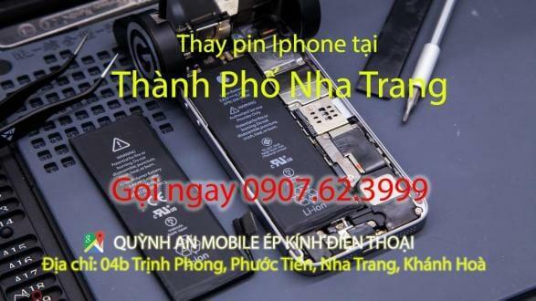 #1 Báo giá thay pin iphone ipad Nha Trang 8