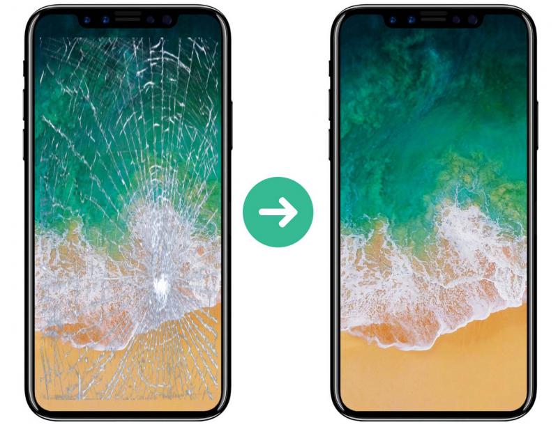 Thay mặt kính cảm ứng iPhone XS max tại Nha Trang 1