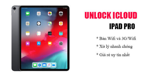 Bẻ, mở khóa iCloud iPad Pro giá tốt tại Nha Trang 1