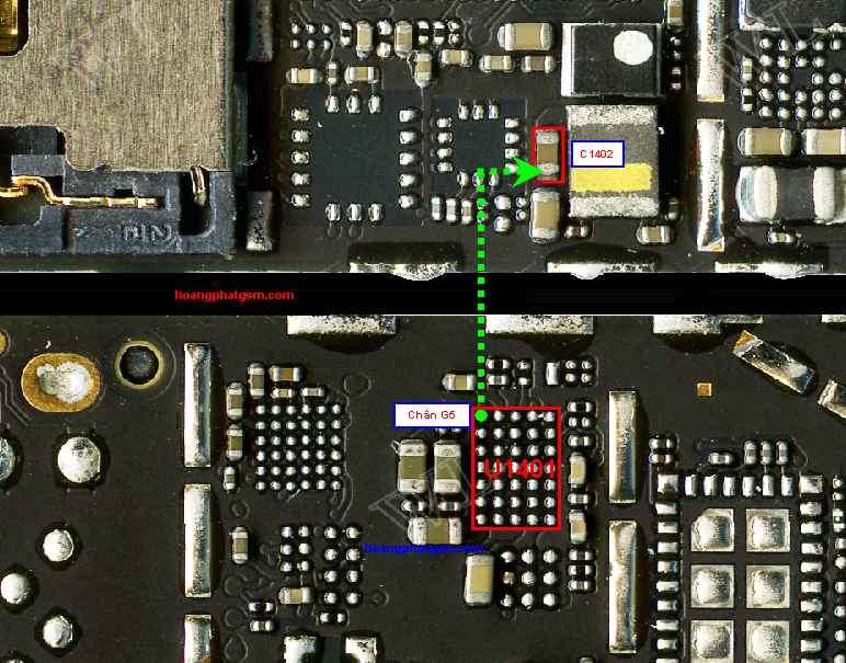 Sửa thay IC sạc USB iPhone 6s chính hãng, Uy tín - Huy Dũng Mobile