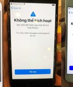 Sửa iphone 7,iphone 7 plus bị lỗi không kích họat được tại Nha Trang