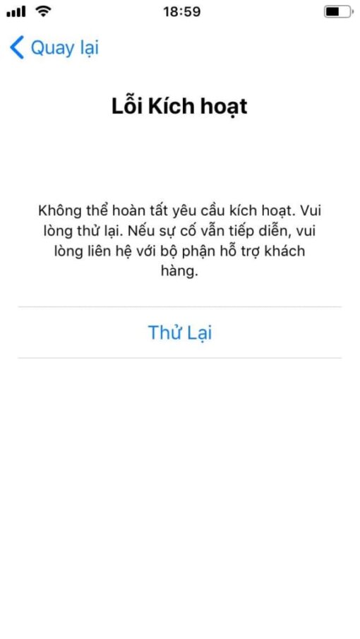 Sửa iphone xs max không kích hoạt được tại Nha Trang 1