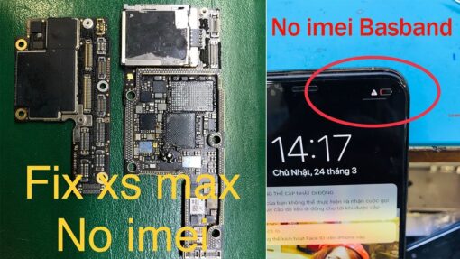 sửa iphone xs max bị mất imei tại Nha Trang 1