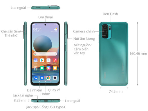 Thay màn hình, Ép kính cảm ứng, thay pin, sửa chữa Điện thoại Xiaomi Redmi Note 10 (4GB/64GB) giá tốt tại Nha Trang 1