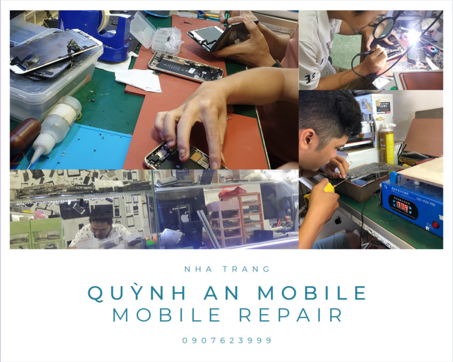 Quỳnh An mobile địa chỉ sửa chữa điện thoại tại Nha Trang