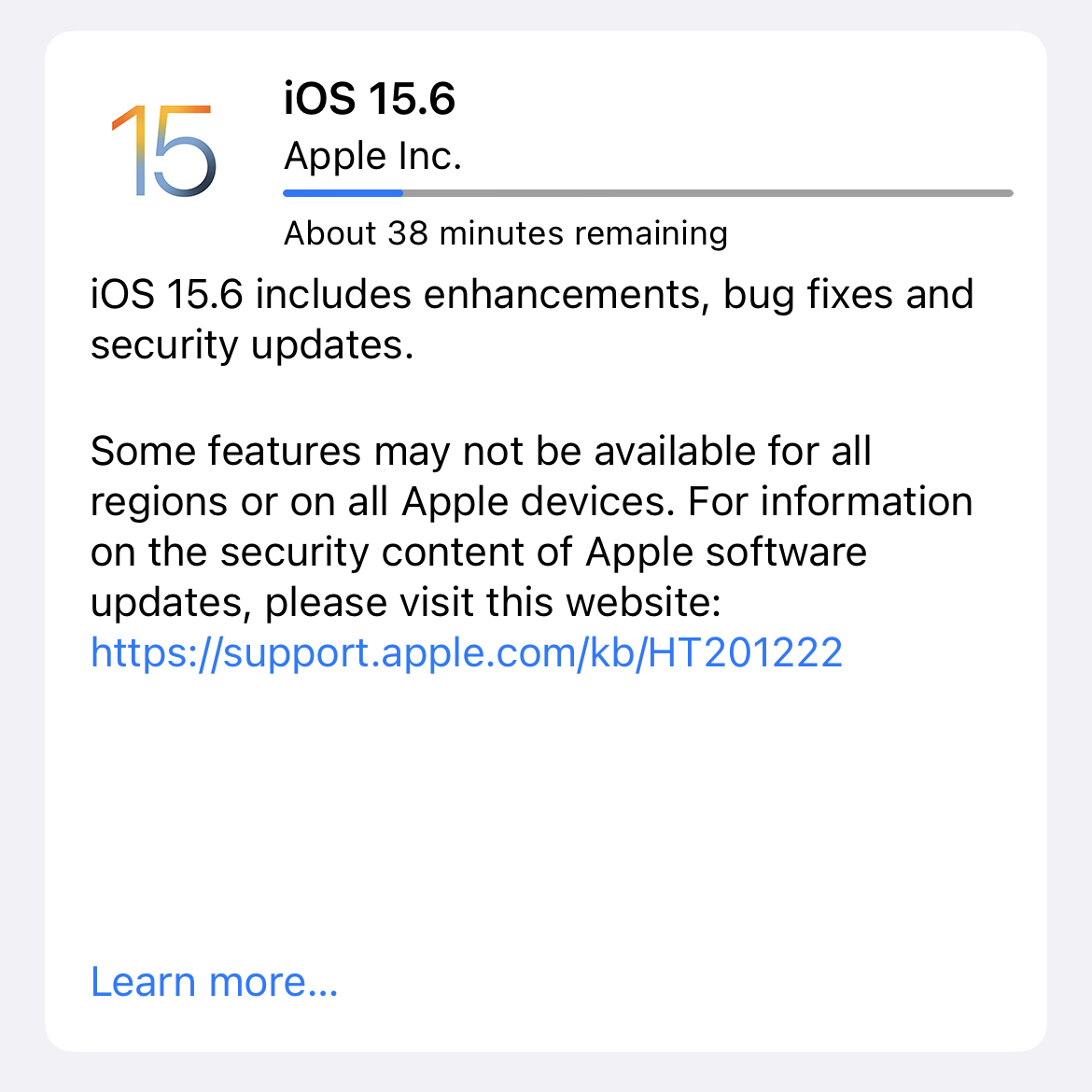 Apple phát hành iOS 15.6 và iPadOS 15.6 - Ảnh 1.